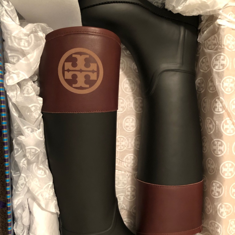 Tory Burch rain boots